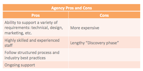 freelancer vs agency 1 agency